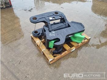  Geith Hydraulic Tilting Double Lock QH 80mm Pin to suit 20 Ton Excavator - attache rapide