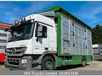 Mercedes-Benz Actros 1844  Finkl Doppelstock Hubdach  - Camion bétaillère