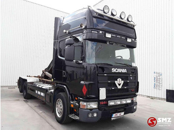 Scania 164 480 Topline - Camion porte-conteneur/ Caisse mobile