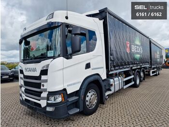 Scania G 410 / Retarder / Ldbw / Lenkachse / KOMPLETT  - Camion pour le transport de boissons