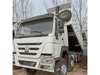 Camion benne HOWO HOWO 371-white-tipper: photos 2