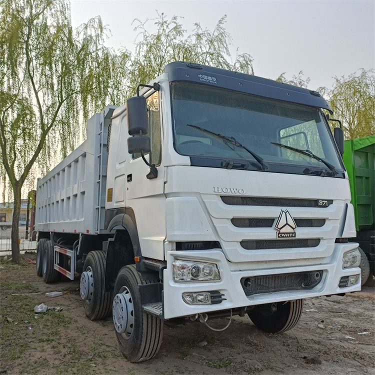 Camion benne HOWO HOWO 371-white-tipper: photos 4