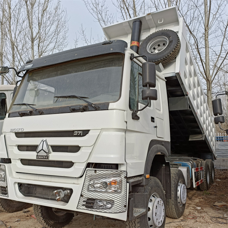 Camion benne HOWO HOWO 371-white-tipper: photos 2