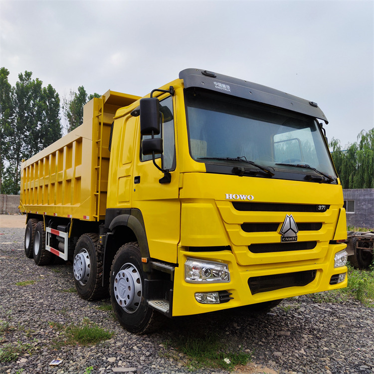 Camion benne HOWO HOWO 8x4 371hp-Yellow: photos 3