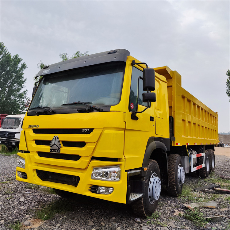 Camion benne HOWO HOWO 8x4 371hp-Yellow: photos 4