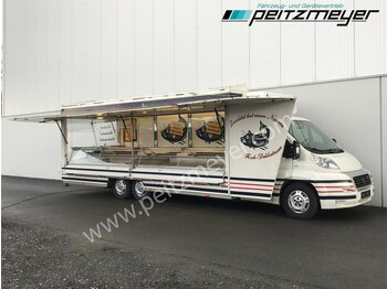 Camion magasin IVECO FIAT (I) Ducato Verkaufswagen 6,3 m + Kühltheke, Fritteuse: photos 2