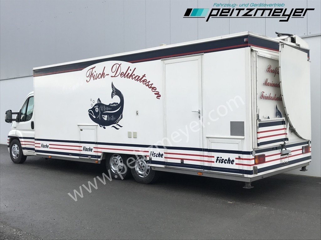 Camion magasin IVECO FIAT (I) Ducato Verkaufswagen 6,3 m + Kühltheke, Fritteuse: photos 4