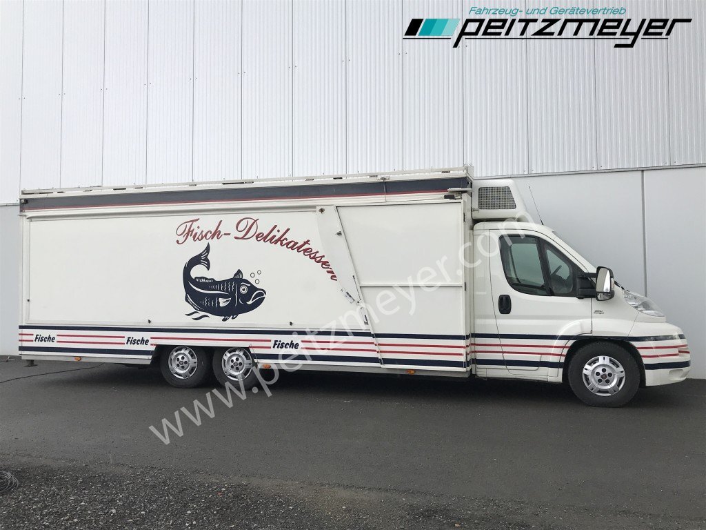 Camion magasin IVECO FIAT (I) Ducato Verkaufswagen 6,3 m + Kühltheke, Fritteuse: photos 32