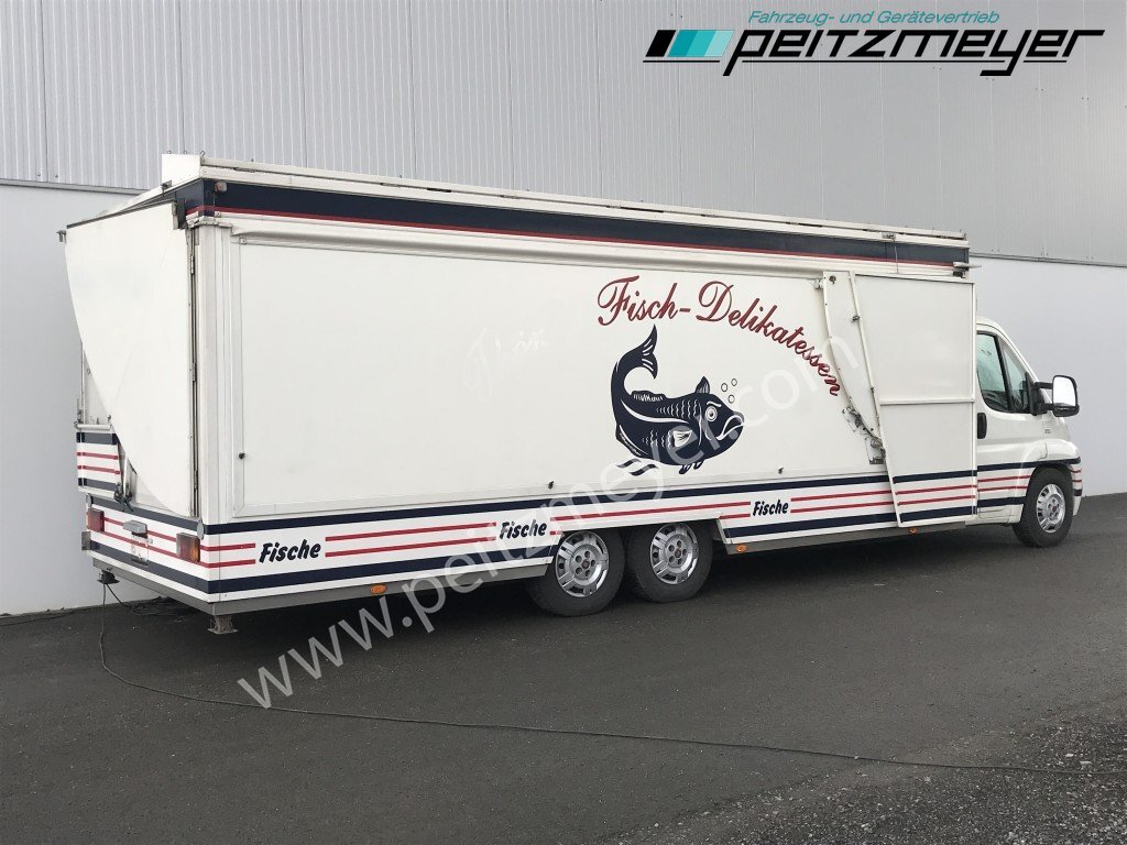 Camion magasin IVECO FIAT (I) Ducato Verkaufswagen 6,3 m + Kühltheke, Fritteuse: photos 33