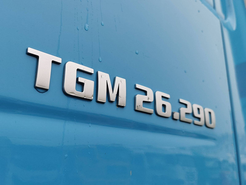 Camion à rideaux coulissants MAN 26.290 TGM 6x2 steeraxle lift: photos 18