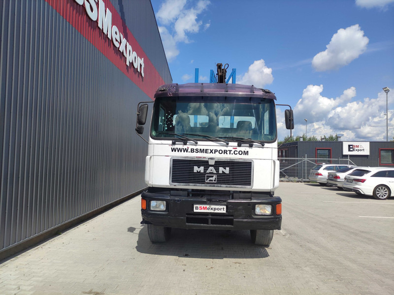 Camion plateau, Camion grue MAN 26.342 flatbed truck: photos 5