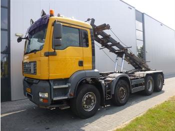 Camion ampliroll MAN TGA41.440 8X4 MANUAL HUB REDUCTION EURO 4: photos 1