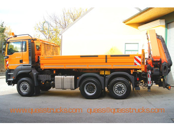 MAN TGA 28.400 6x4-4/TÜV/Palfinger PK 23002/Winterd.  - Camion benne, Camion grue: photos 2
