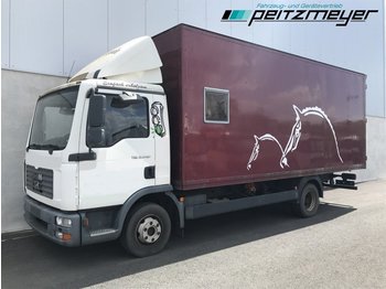 Camion bétaillère MAN TGL 8.240 BB Pferdetransporter (4 Pferde/Sattelkammer), TÜV bis 06.2022: photos 1