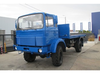 Camion plateau Magirus-Deutz 168M11FAL 4X4 (iveco 110-16): photos 1