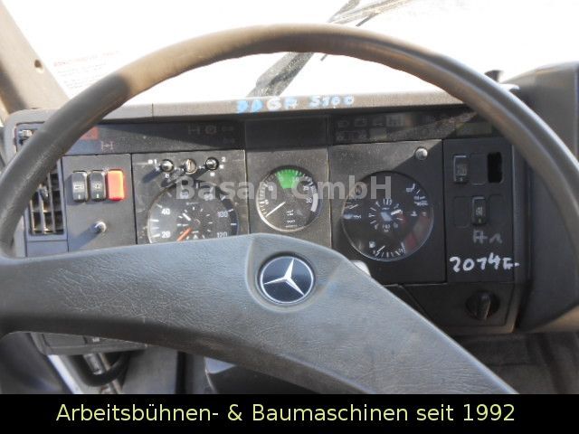 Camion benne, Camion grue Mercedes-Benz 1717 AK Kipper Allrad mit Kran: photos 19