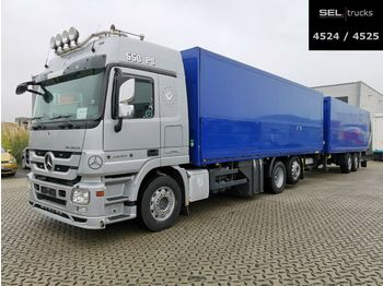 Camion pour le transport de boissons Mercedes-Benz Actros 2555 / V8 / Retarder / with Trailer: photos 1