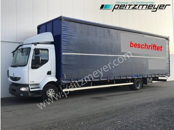Camion à rideaux coulissants RENAULT (F) Midliner 270.12 Maxi-Pritsche Ladelänge 10,1 m: photos 1