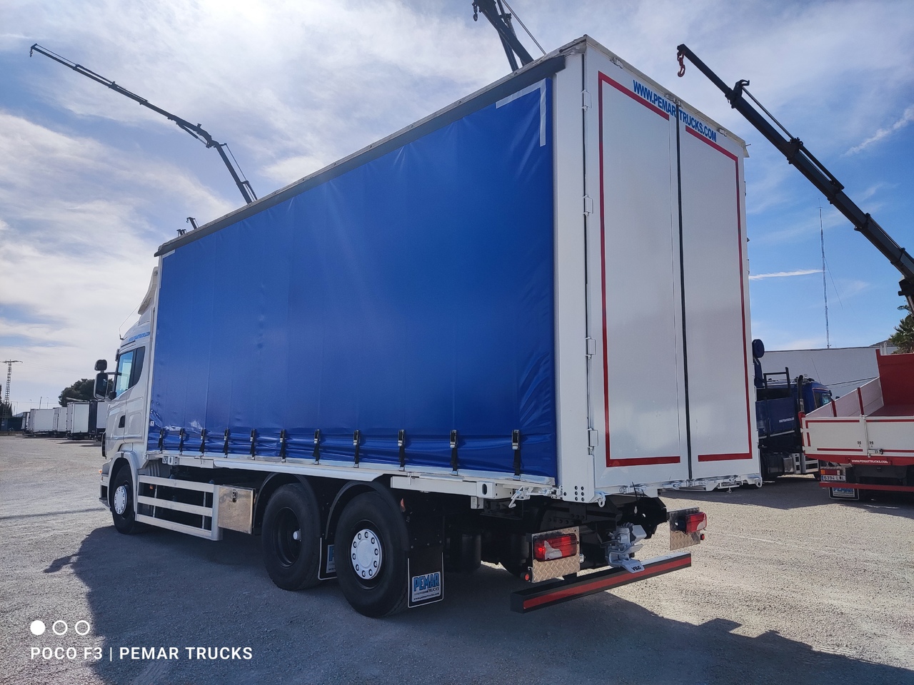Camion porte-conteneur/ Caisse mobile SCANIA R 500 6X2 TAUTLINER CAJA INTERCAMBIABLE: photos 7