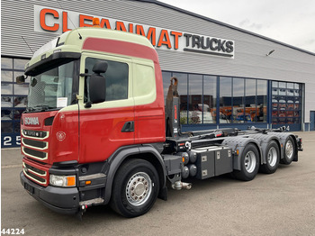 Camion ampliroll Scania G 490 8x4 Euro 6 Multilift 26 Ton haakarmsysteem: photos 2