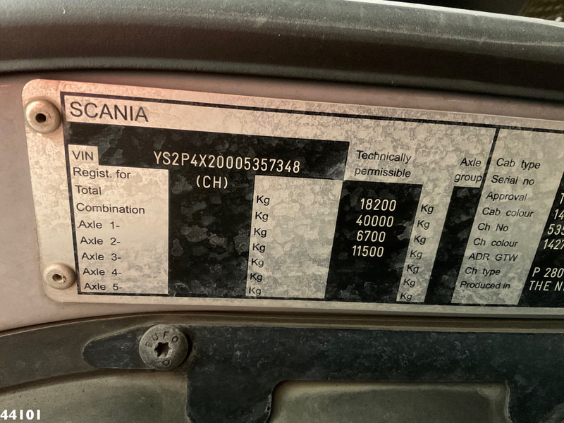 Crédit-bail de Scania P 280 Euro 6 14 Ton portaalarmsysteem Scania P 280 Euro 6 14 Ton portaalarmsysteem: photos 18
