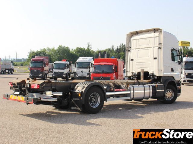 Camion porte-conteneur/ Caisse mobile Scania R410 BDF: photos 2