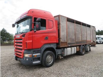Camion bétaillère Scania R420 6x2 Euro 5 Livestock: photos 1
