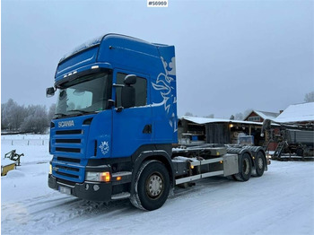 Camion ampliroll Scania R480 Hook Truck: photos 2