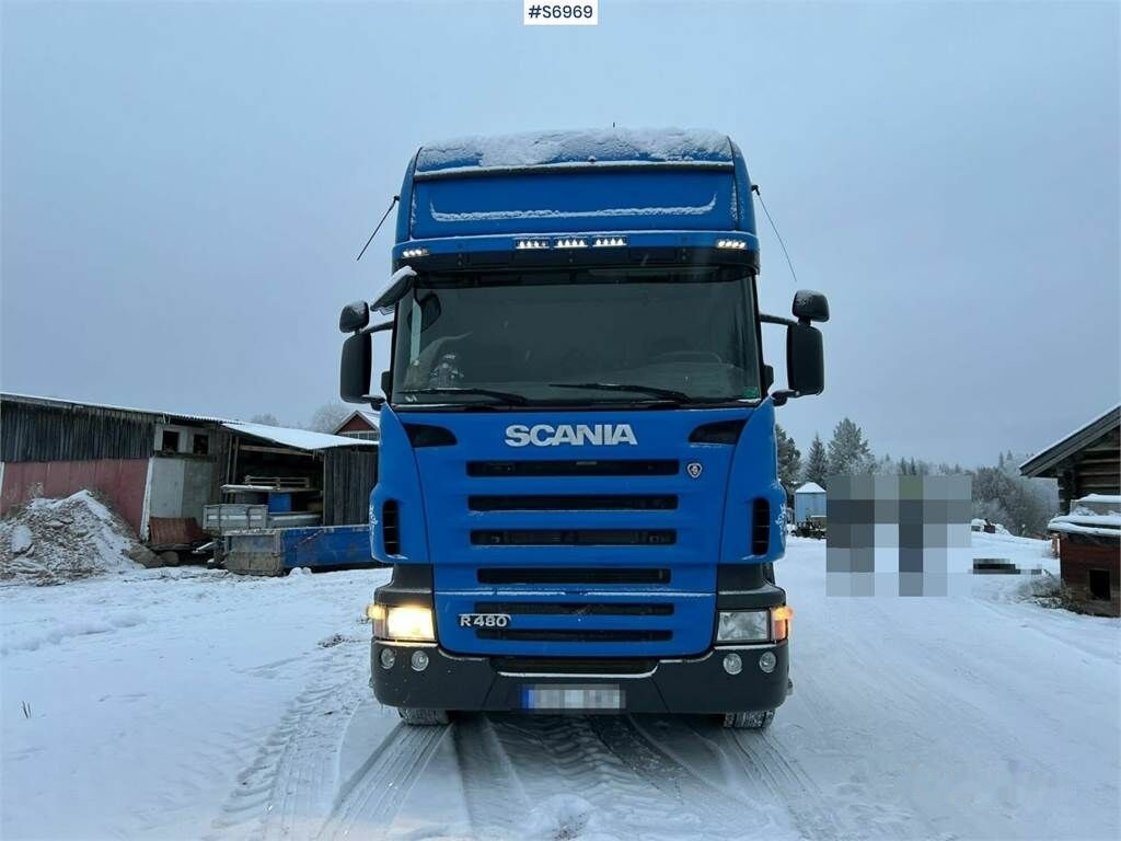 Camion ampliroll Scania R480 Hook Truck: photos 8