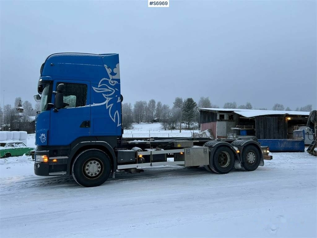Camion ampliroll Scania R480 Hook Truck: photos 36