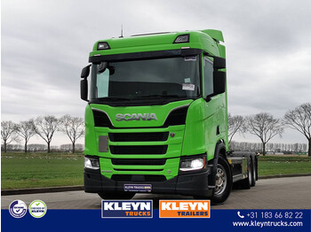 Camion porte-conteneur/ Caisse mobile Scania R520 v8 retarder wb495: photos 1
