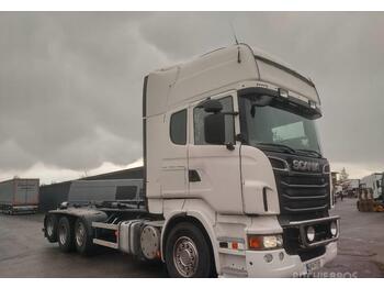 Camion ampliroll Scania R560 8x2 6,8m Multilift koukkulaite,903tkm: photos 1