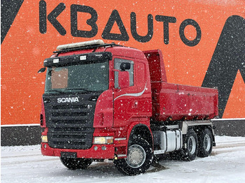 Scania R 620 6x4 RETARDER / FULL STEEL / BOX L=4555 mm - Camion benne: photos 1