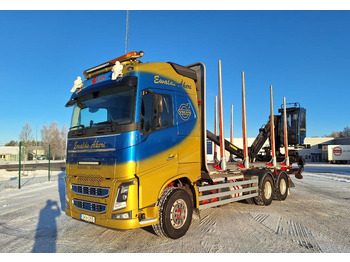 Camion grumier Volvo FH16 6x4 Timmerbil med Kran: photos 1