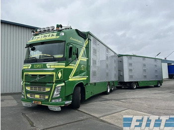 Camion bétaillère Volvo FH FH 540 6x2 1/2/3 Finkl Livestock -- Water and Ventilation - Lifting roof - Lifting floors + Trailer 1/2/3 Finkl: photos 1