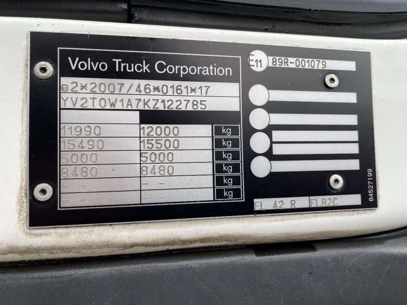 Camion fourgon Volvo FL verhuiswagen 2019 only 133.000 km: photos 12