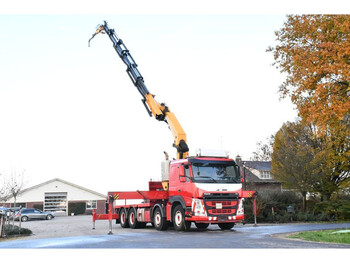 Volvo FMX 500 8x4 + ERKIN ER-105-6 + JIB 4+2 + RC mobile crane for