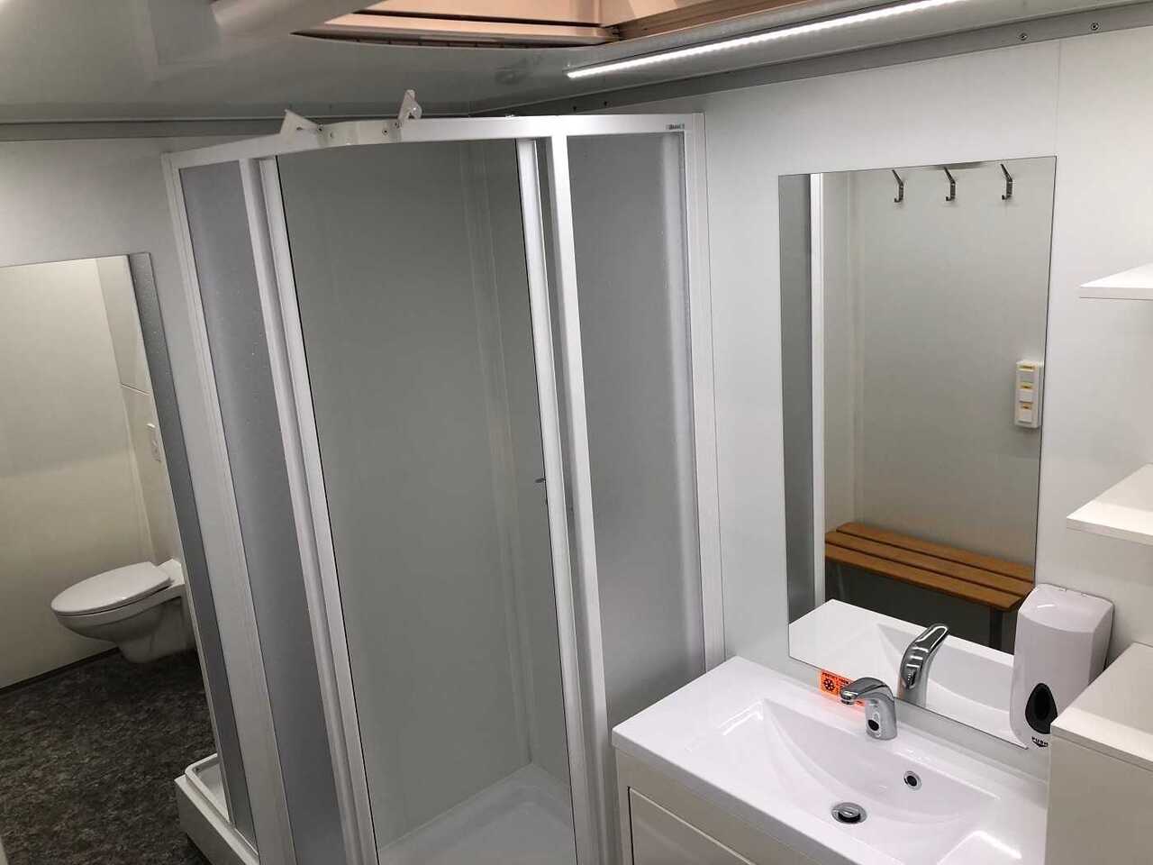 Conteneur comme habitat, Remorque neuf ROSEMEIER VE Badanhänger + separates WC Toilettenanhänger: photos 4