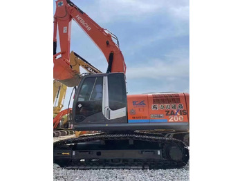 Pelle sur chenille 20 ton Korea Original made HITACHI ZX200 used hydraulic crawler excavator good condition on sale: photos 4