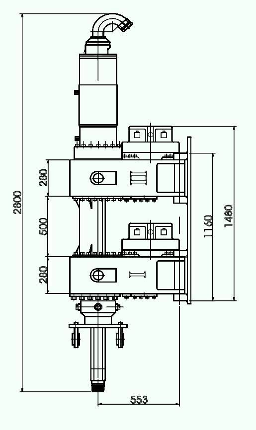 Foreuse ABI ABI VDW 3525 double rotary head drill drilling rig dual auger cfa ccfa dsm fdp: photos 4