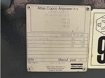 Compresseur d'air Atlas-Copco XAHS 186 DD: photos 4