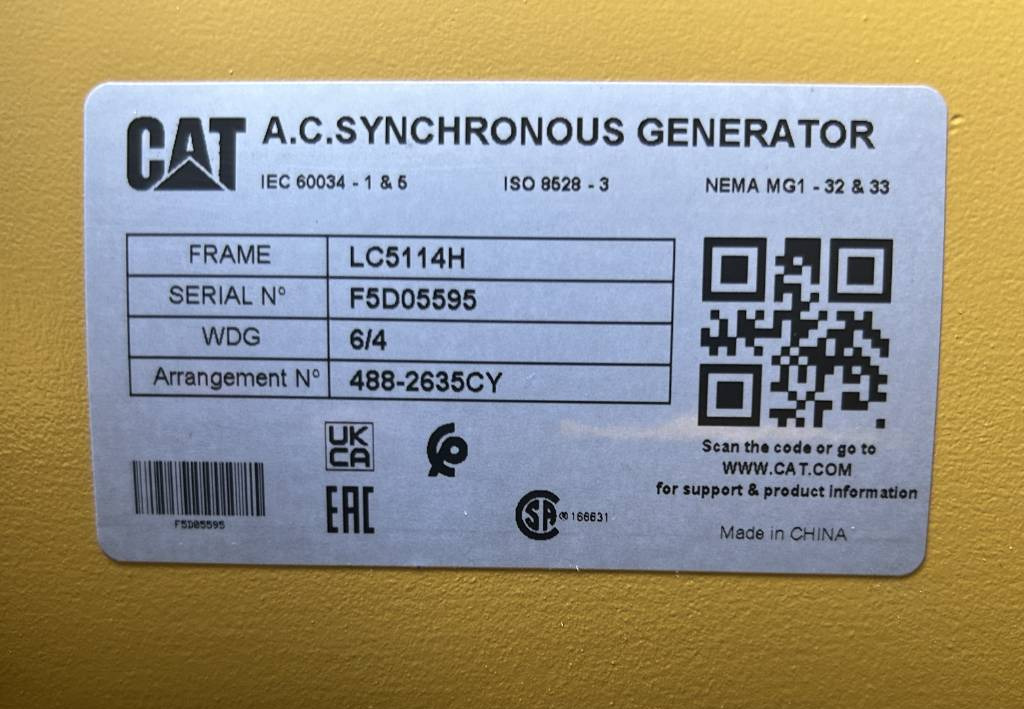 Groupe électrogène CAT DE275E0 - C9 - 275 kVA Generator - DPX-18020: photos 21