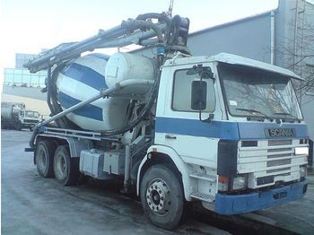 Scania P92H, 6x4, 6m3, 12m - Camion malaxeur
