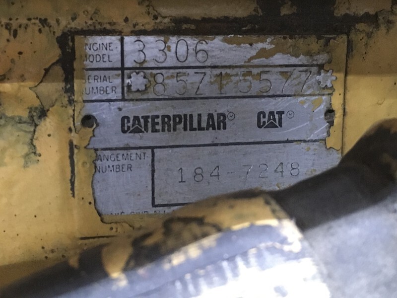 Groupe électrogène Caterpillar 3306DI SR4B GENERATOR 238 KVA USED: photos 7