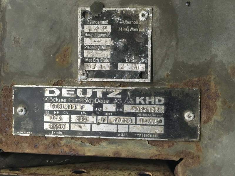 Engins de chantier Deutz BF8L413F USED: photos 6