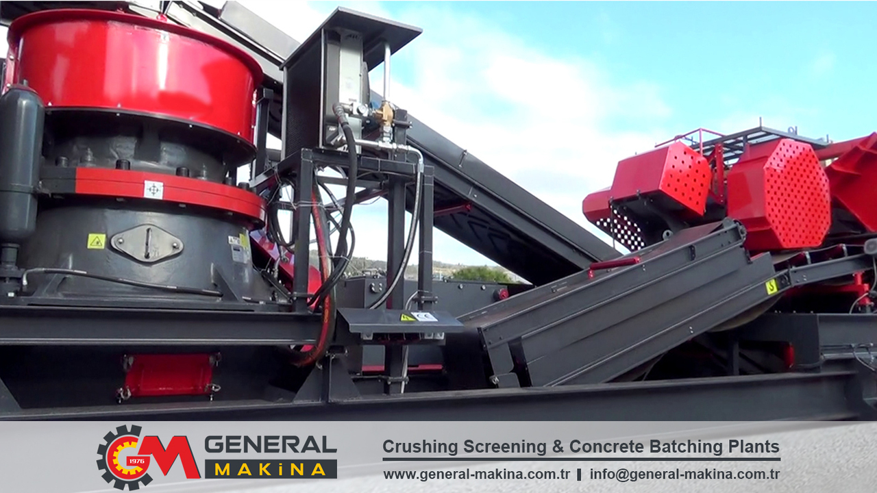 Concasseur à cône neuf General Makina 944 Portable Crushing Plant With Cone Crusher: photos 3