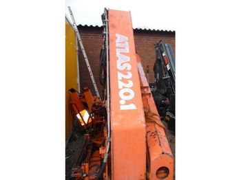 Atlas 220.1 Ladekran mit Funksteurung, - Grue à tour