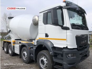 MAN TGS 35.480, 8x4 BB, EURO 6, YEAR 2024, 10m - NEW - Camion malaxeur: photos 1