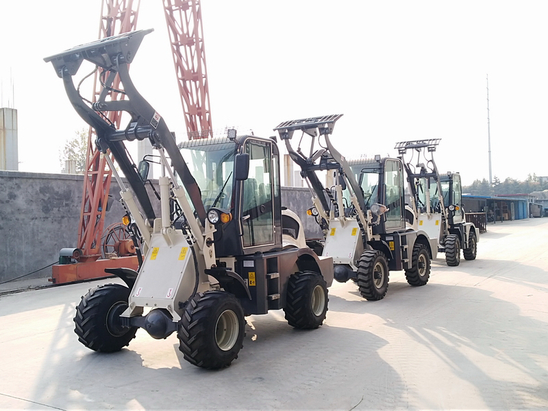 Chargeuse sur pneus, Valet de ferme neuf Qingdao Promising 1.2T Capacity Small Hydraulic Wheel Loader ZL12F: photos 4
