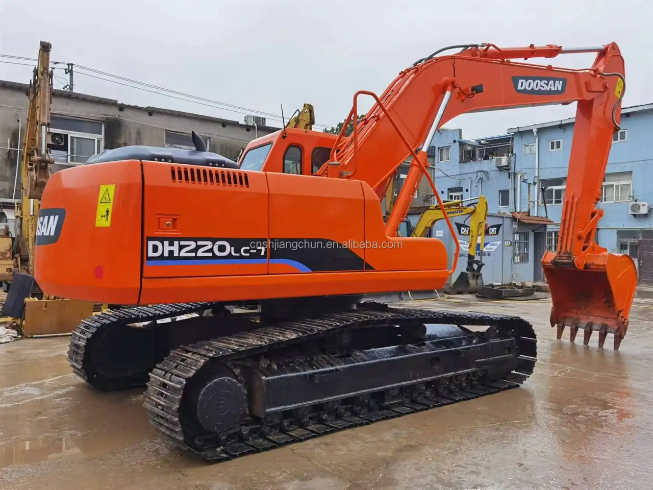 Pelle sur chenille Used Doosan DH 220LC-7 crawler excavator  Doosan DH220 high-performance excavator in China for hot sale: photos 5